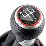5 Speed 12mm Car Gear Shift Knob Boot for VW Bora MK4 Golf Jetta IV 1998-2006