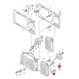 533941141 Headlight Head Light Adjust Screw Adjuster Clip Repair Set for VW Audi