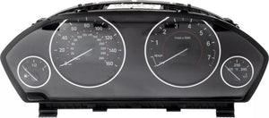 2015-2018 BMW 320i Dash-Mounted Speedometer Instrument Cluster 62109363189