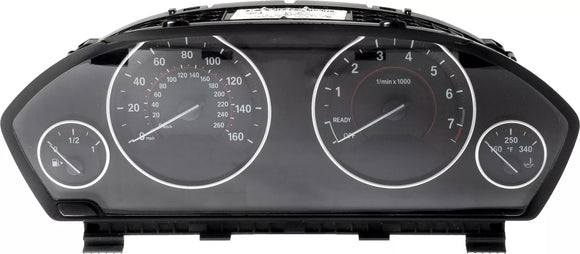 2015-2018 BMW 320i Dash-Mounted Speedometer Instrument Cluster 62109363189