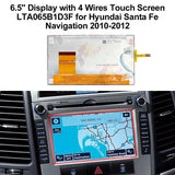 Navigation Radio LCD Display Touch Screen for Hyundai Santa Fe LTA065B1D3F
