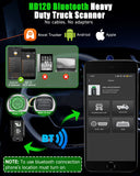 Bluetooth Heavy Duty Truck Scanner Tool for Volvo&International Engine DPF Regen