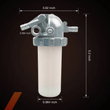 1G313-43010 Fuel Filter Assy for Kubota D722 D902 D1105 Z482 Z602 B6100 B8200