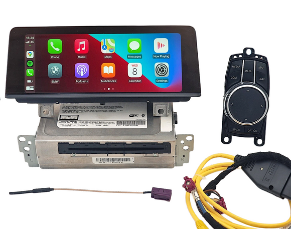 EVO ID6 Navigation Satnav Retrofit set Apple CarPlay for BMW 3 4 2012-2020 EntryNav2
