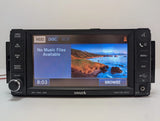 07-13 Chrysler Jeep Dodge 6 Disc DVD MP3 Satellite CD Radio P05064816AD RER OEM - product image