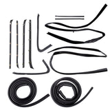 Door Weatherstrip Seal Kit 12 Piece for 1973-1980 Chevrolet GMC Pickup