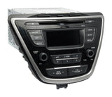 Hyundai Elantra 2014-2016 Radio AM/FM XM Single Disc CD MP3 Player 96170-3X156GU - product image