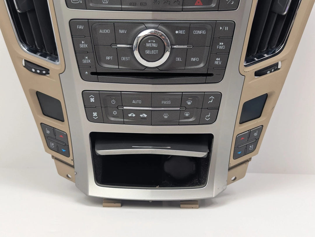 2008 2009 Cadillac CTS Radio Panel AC Temperature Climate Controls Air Vent OEM 25881367 - product image