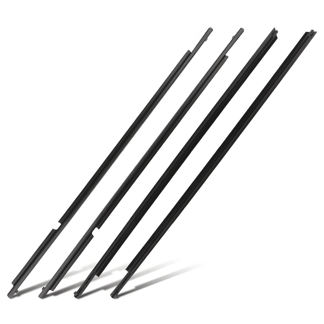 Window Belt Weatherstrip Set for 2010-2024 Toyota 4Runner, 4 Pieces 75712-35011