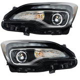 Halogen Headlight Pair with LED DRL for 2016-2018 Buick Envision 84152650 84152651