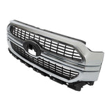 Silver and Black Mesh Front Upper Grille for 2021-2022 Ford F-150 ML3Z-8200-KA
