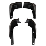 Universal Mud Flap Set 4 Piece Front and Rear