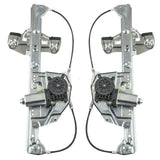 Window Regulator with Motor For 2000-2005 DeVille Rear Set 19244837 GM1551119 1552-2011LR - product image