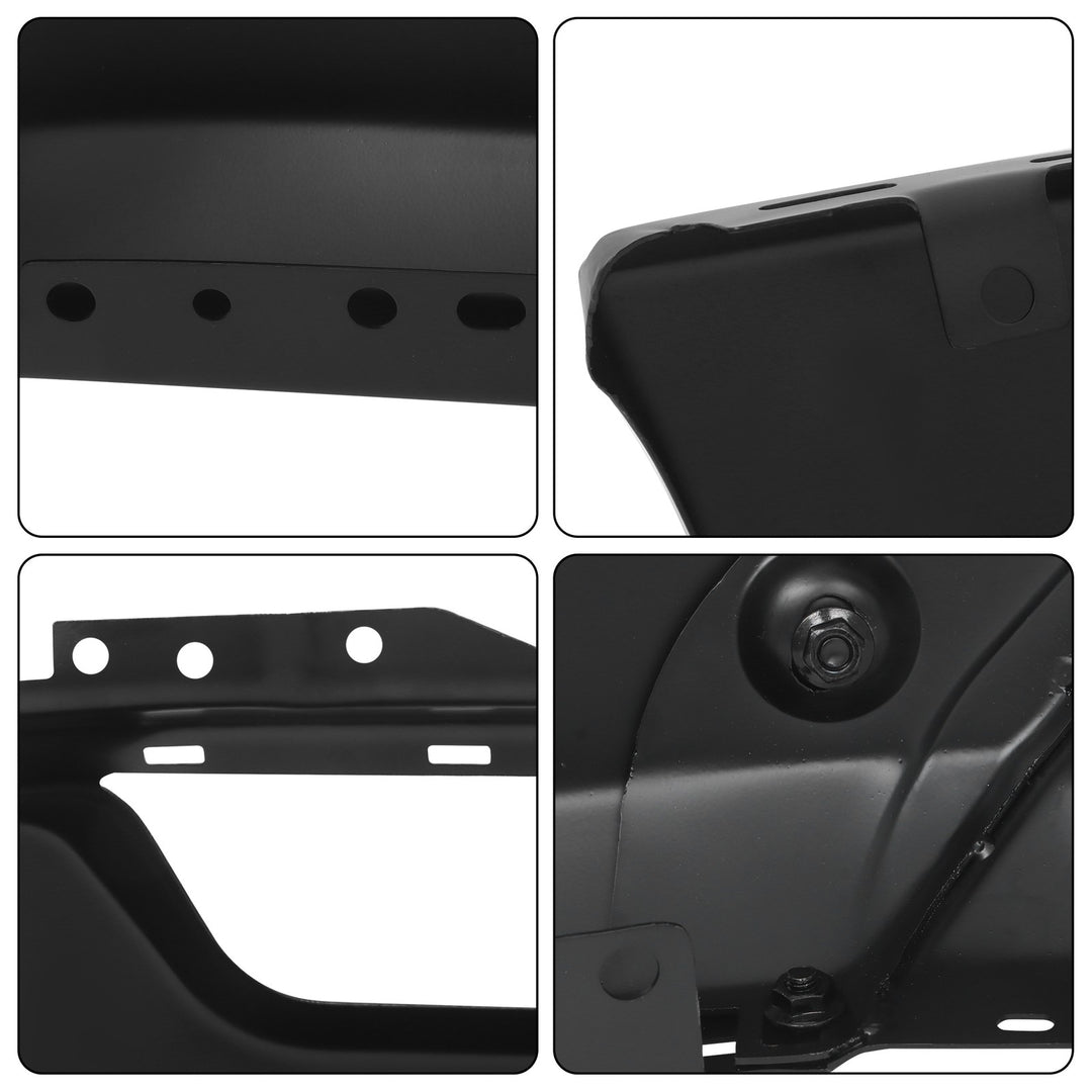 Steel Split Front Bumper without Sensor Holes for 2021-2023 Ford F-150 ML3Z17757BPTM