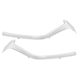 Chrome Front Grille Trim Molding Set for 2017-2018 Mazda 3 MA1214106 MA1215106