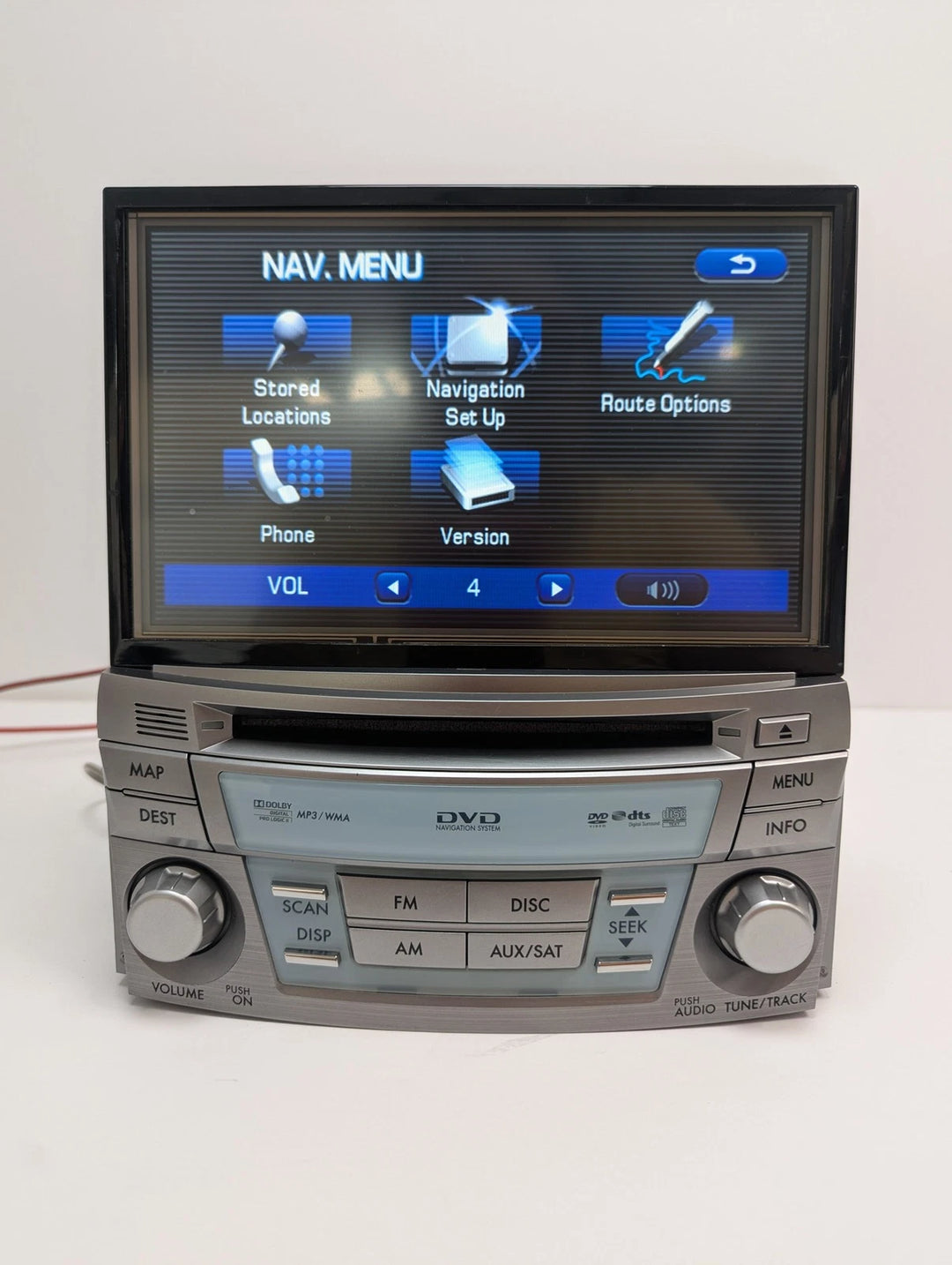 2010-2012 Subaru Outback Legacy Harmon Kardon Navigation Touch Screen Radio * OEM 86271AJ60A - product image