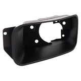 Front Fog Light Bezel Pair for 2011-2014 Chevrolet Silverado 2500 HD & 3500 HD, Black