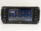 2008-2010 Chrysler 300 Radio AM/FM DVD Player Receiver with Navigation OEM ID RER P05064401AH - product image