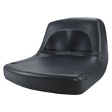 Low Back Lawn Mower Garden Tractor Seat Black