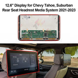 12.6" Display for Chevrolet Chevy GMC Cadillac Rear Seat Entertainment Monitor