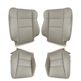 Gray Perforated Leather Front Seat Cover Set for 2007-2012 Acura RDX