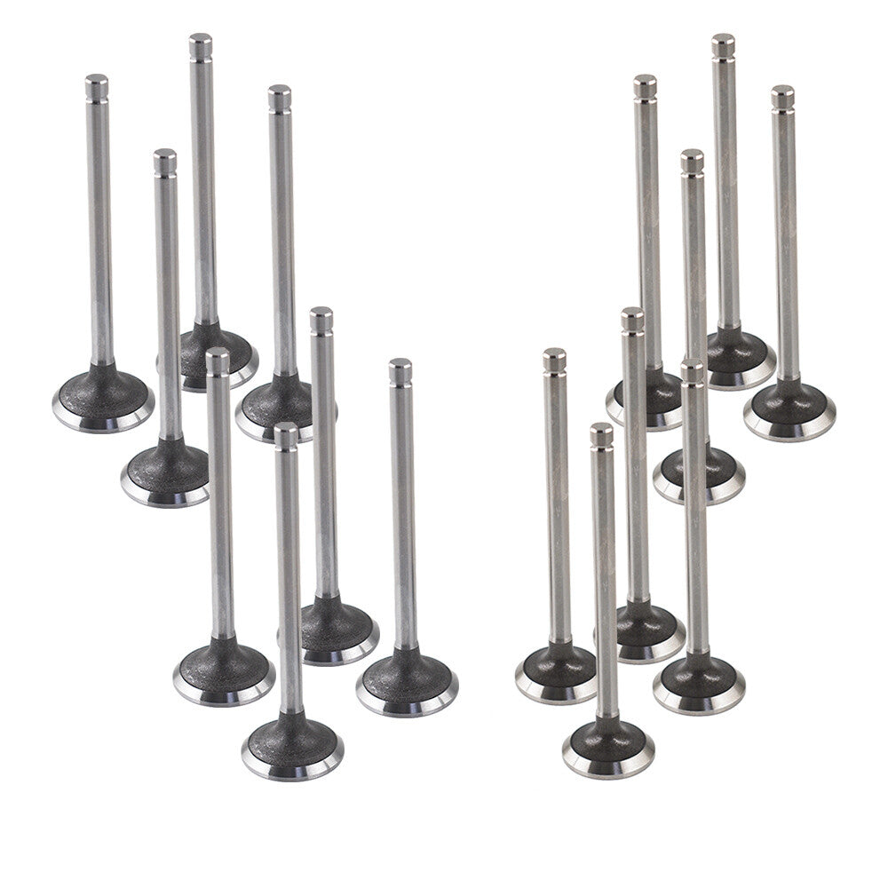 Intake and Exhaust Valve Set 16 Piece for 1990-2001 Acura Integra 1997-2001 Honda CR-V 14711-P75-000