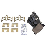 Rear Ceramic Brake Pad and Rotor Kit for 2010-2015 Honda Crosstour