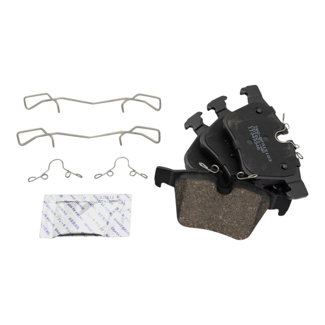 Rear Ceramic Brake Pad Set for 2017-2019 Jaguar F-Pace & 2016-2020 Range Rover Evoque