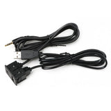 1Set New Dash Mount AUX USB Port Panel Auto Boat USB Extension Cable Adapter – product image