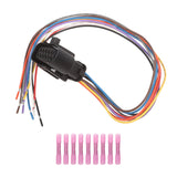 E4OD Transmission Solenoid Wiring Harness Repair Pigtail for 1989-1994 Ford F-150 F-250 Bronco 350-0066