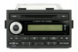 Honda Ridgeline 2006-2008 Black Radio AM FM 6 Disc CD 39100-SJC-A100 Face 3TS1 - product image