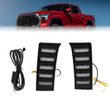 Pair LED Daytime Running light for 2022-25 Toyota Tundra Fog Lamp Turn Signal EBAY-377509550293 – product image 2