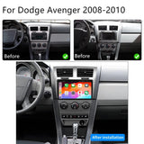 9'' Android 14 4+32GB Car Stereo Radio GPS Navigation For Dodge Avenger 2008-10 – product image 2