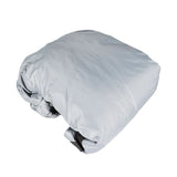 210D Grey Jon Boat Cover for 12-18 ft Boats up to 75 in Beam