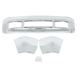 Front Bumper Face Bar Chrome for 1999-2004 Ford F-250 F-350 Super Duty F81Z17757BA