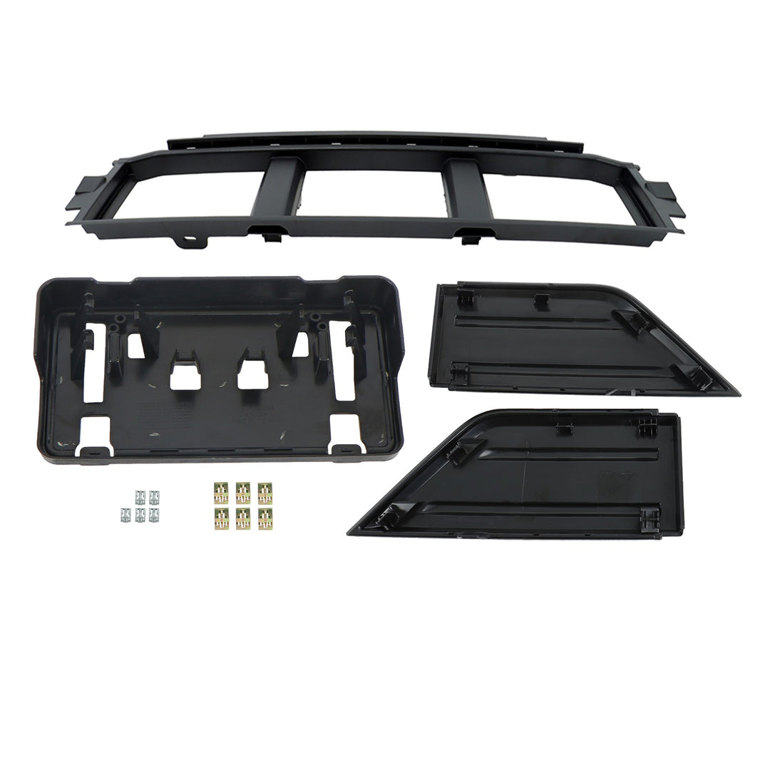 Front Bumper Corner Panel Grille Plate for 2021-2023 Ford F-150 ML3Z17B968BB