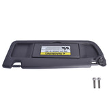 Left Driver Side Sun Visor Dark Gray for 2006-2011 Honda Civic 83280-SNA-A01ZA