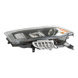 Left Halogen Headlight with LED DRL for 2016-2018 Nissan Maxima S SL SV NI2502235