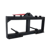 49 Inch Hay Spear Sleeve Attachment for Skid Steer Quick Attach 3000 Lb