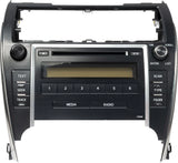 2012-2013 Toyota Camry OEM AM/FM Radio CD Player 86120-06340 Face P10069 - product image