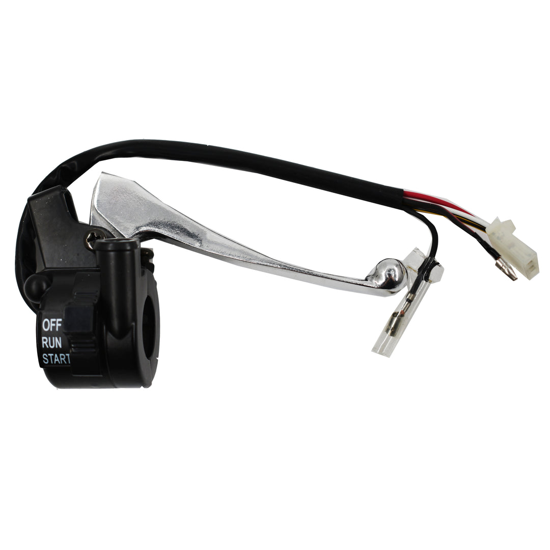 Brake Lever and Throttle Housing Assembly for 1981-2014 Yamaha PW50
