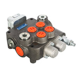 Hydraulic Directional Control Valve 2 Spool 21 GPM with Joystick for Tractor Loader