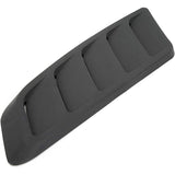 Universal Hood Vent Scoop Louvers for Cars and Trucks, Black, Pair