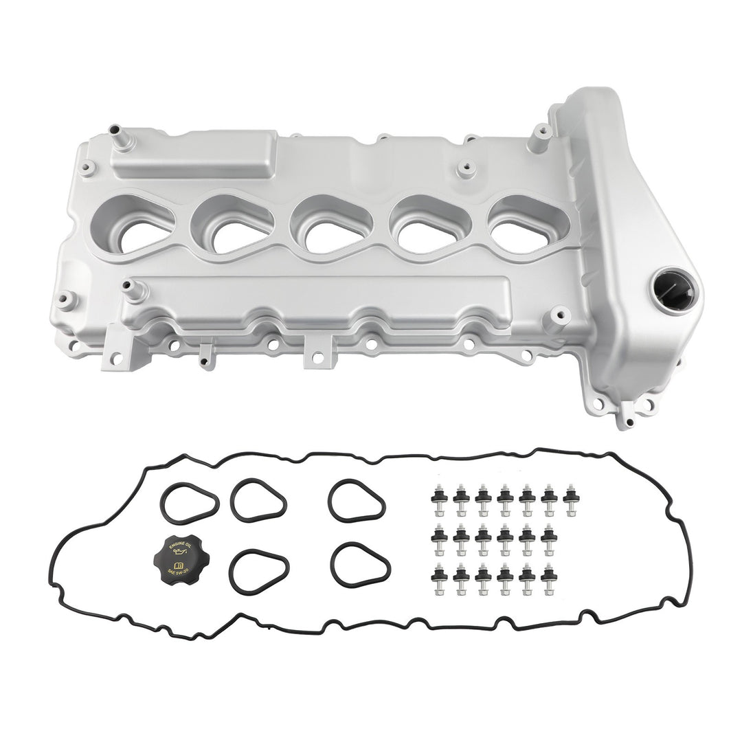 Aluminum Valve Cover with Gasket for 2004-2006 Chevrolet Colorado GMC Canyon 2006 Hummer H3 and Isuzu i-350 3.5L 12591996
