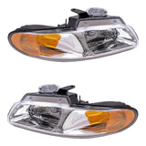 Headlight fits 1996-1999 Caravan without Quad HeadLights Set 4857040AB CH2503109 2221-0008LR - product image
