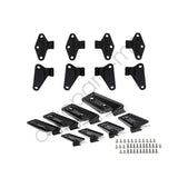 Upper and Lower Front Door Hinges ETL-2023067 for 2007-2018 Jeep Wrangler JK