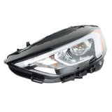 Left and Right Full LED Headlight Set with DRL for 2019-2021 Ford Edge Black