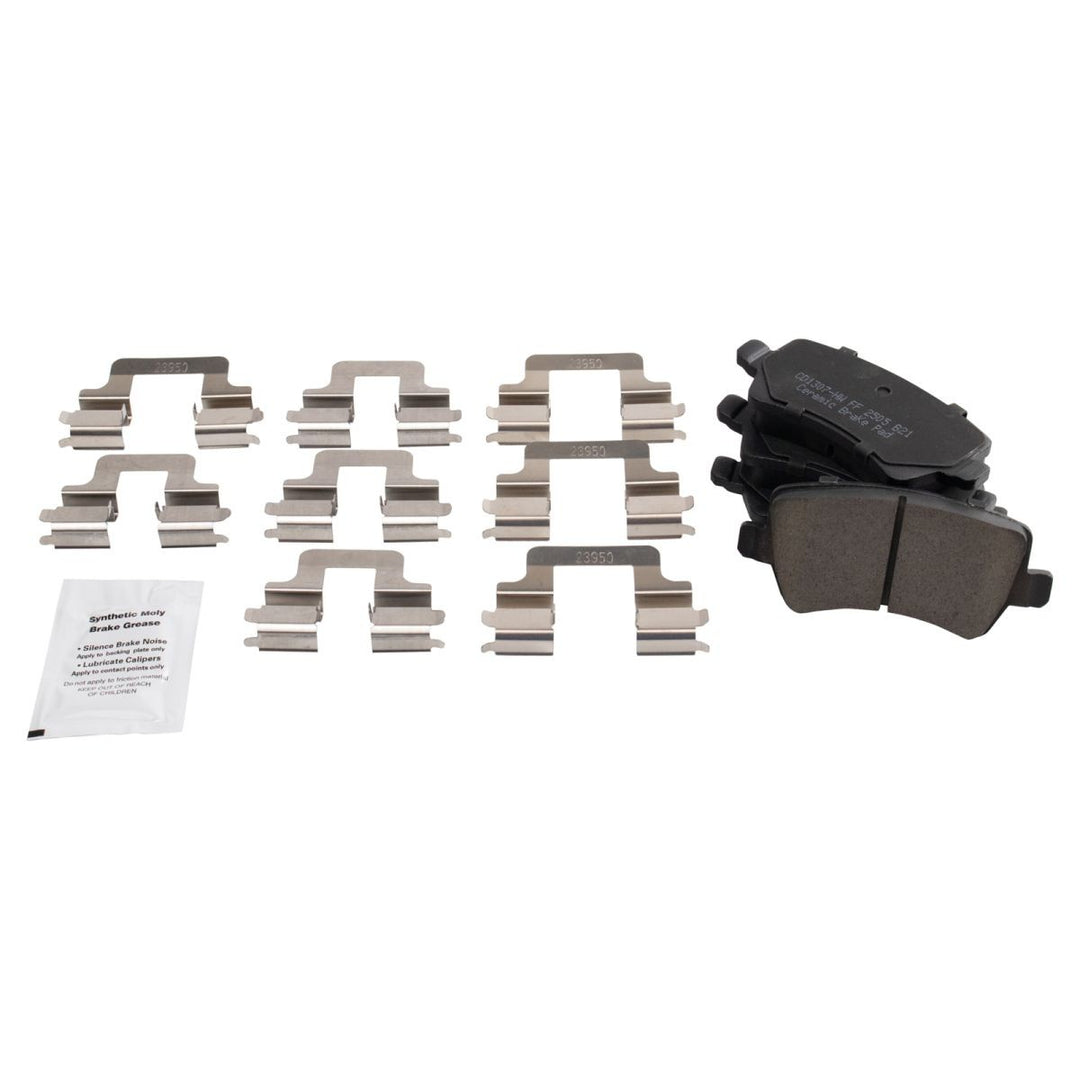 Rear Ceramic Brake Pad and Rotor Kit for 2010-2017 Volvo XC60