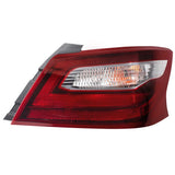Tail Light For 2017-2018 Altima Sedan with Smoke Lens Quarter Mounted Right 4222-0019R - product image