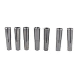 MT2 Morse Taper Round Collet Set 7 Piece 1/8 to 1/2 Inch